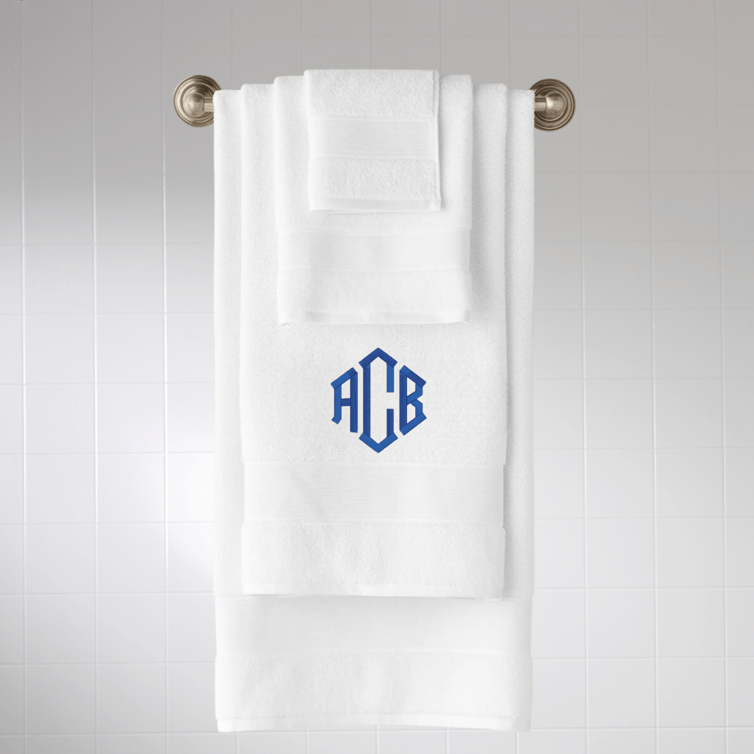 The Paisley Box Monogrammed Hand Towels for Bathroom - Personalized Hand  Towels, Vanity Hand Towels, Decorative Hand Towels for Bathroom (Hand Towel,  Beige/Block) - Yahoo Shopping