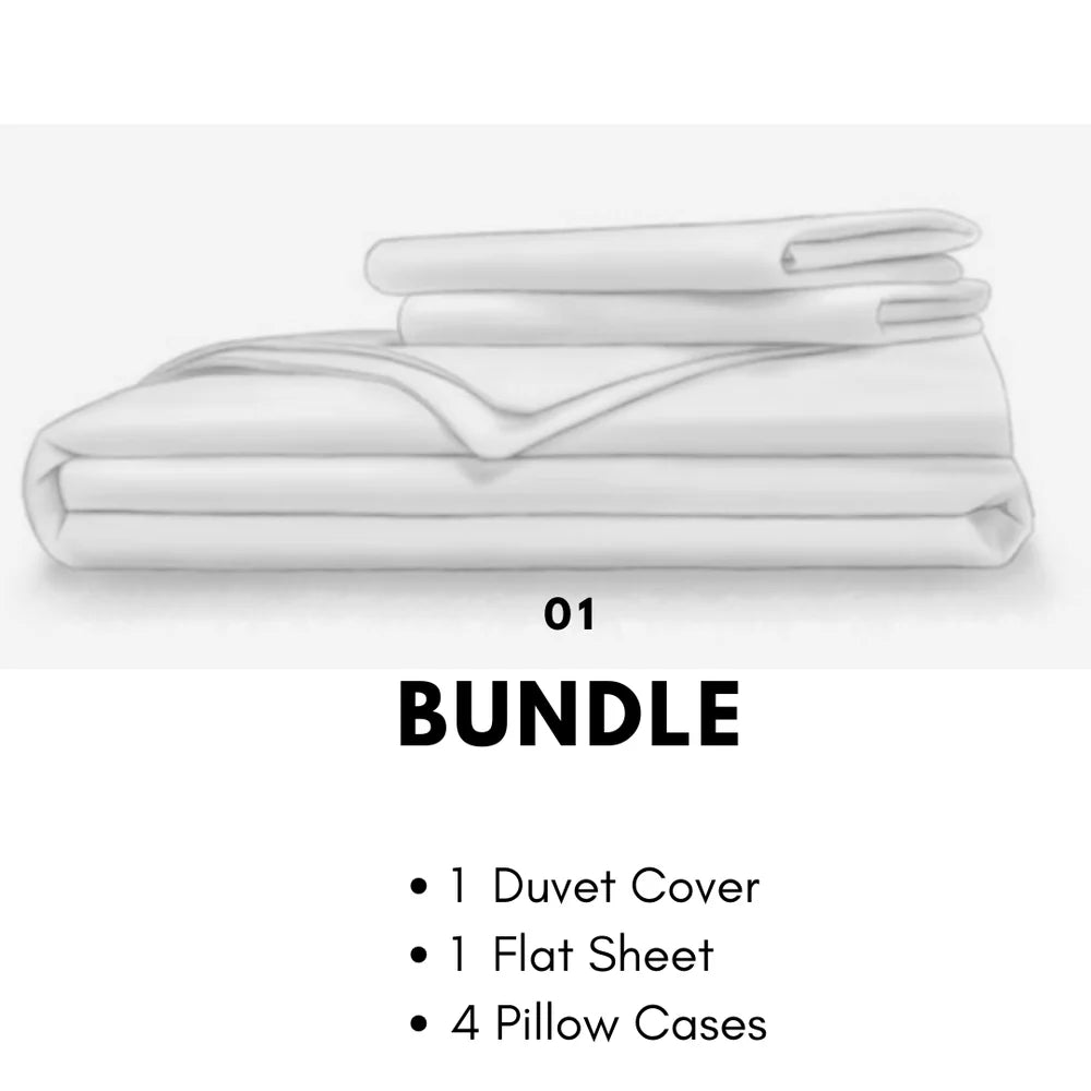 STARLIGHT Ø1 - 1000TC BEDDING BUNDLE SET